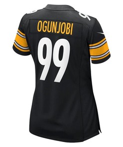 Larry Ogunjobi Pittsburgh Steelers Women's Game Player Jersey - Black