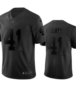 Las Vegas Raiders Amik Robertson Black City Edition Vapor Limited Jersey