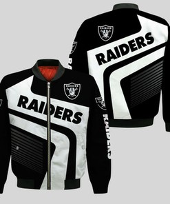 Las Vegas Raiders Bomber Jacket 20 Sport Design