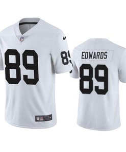Las Vegas Raiders Bryan Edwards White Vapor Limited Jersey