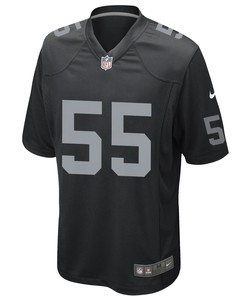 Las Vegas Raiders Chandler Jones 55 Game Jersey - Black Jersey