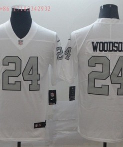 Las Vegas Raiders Charles Woodson #24 Nfl White Jersey Jersey