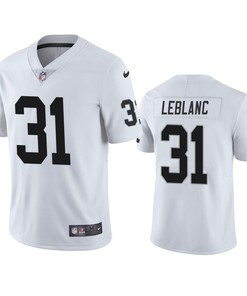 Las Vegas Raiders Cre'Von LeBlanc 31 White Vapor Limited Jersey - Men's