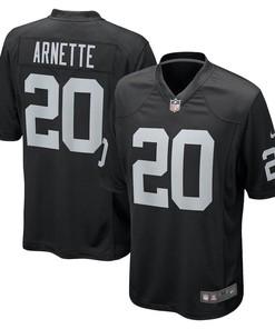 Las Vegas Raiders Damon Arnette Black 2020 Nfl Draft First Round Pick Game Jersey