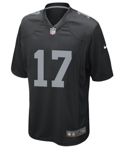 Las Vegas Raiders Davante Adams 17 Game Jersey - Black Jersey