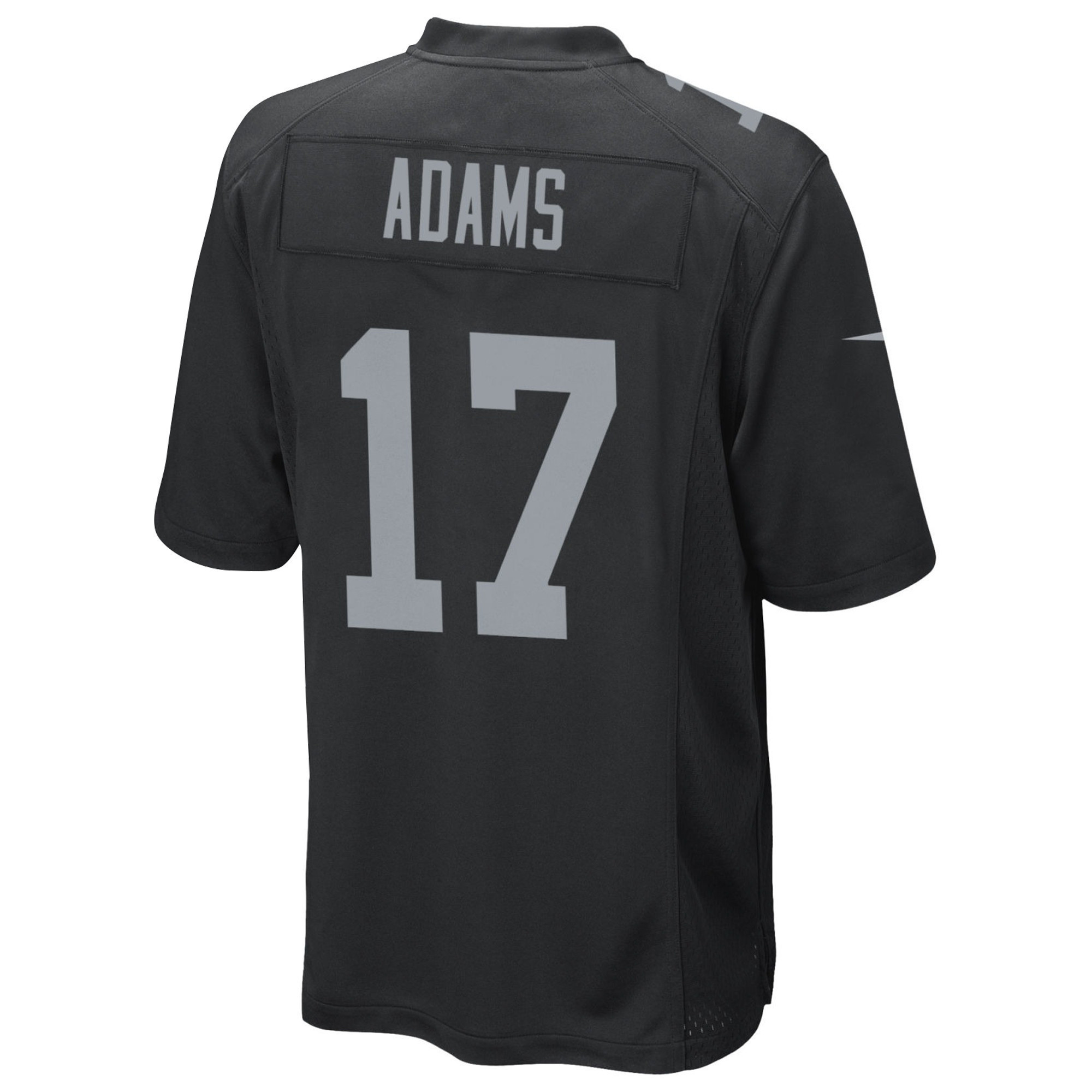 Las Vegas Raiders Davante Adams 17 Game Jersey - Black Jersey