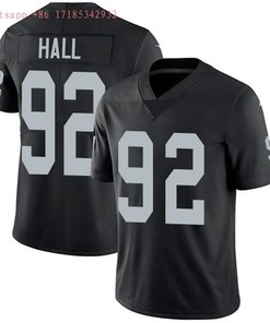 Las Vegas Raiders Deangelo Hall #92 Nfl Black Jersey Jersey
