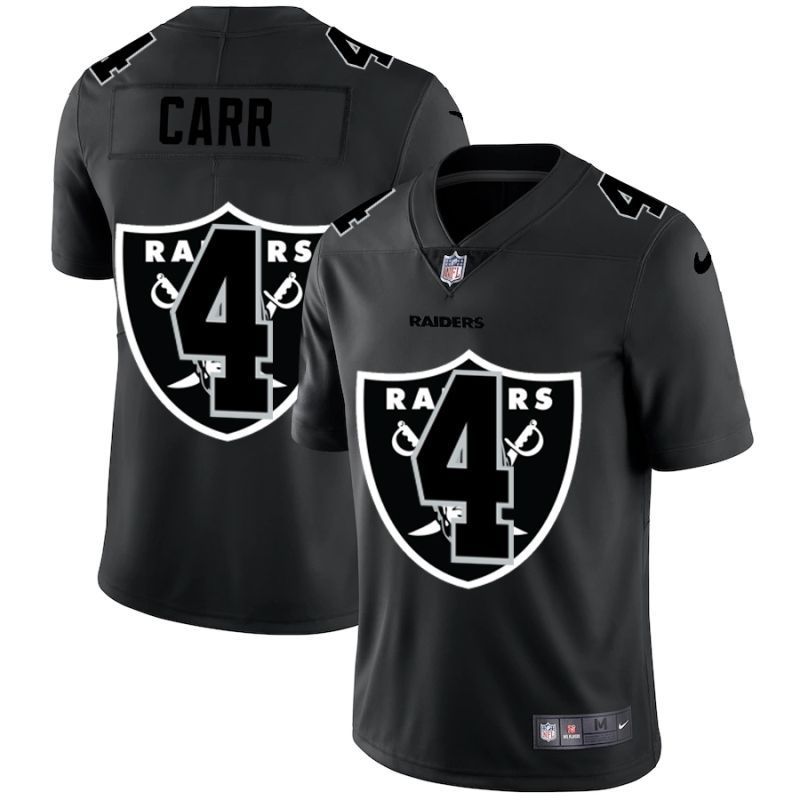 Las Vegas Raiders Derek Carr #4 Nfl 2020 Black Jersey