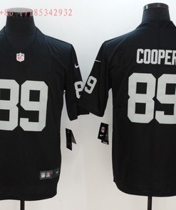 Las Vegas Raiders Earl Cooper #89 Nfl Black Jersey