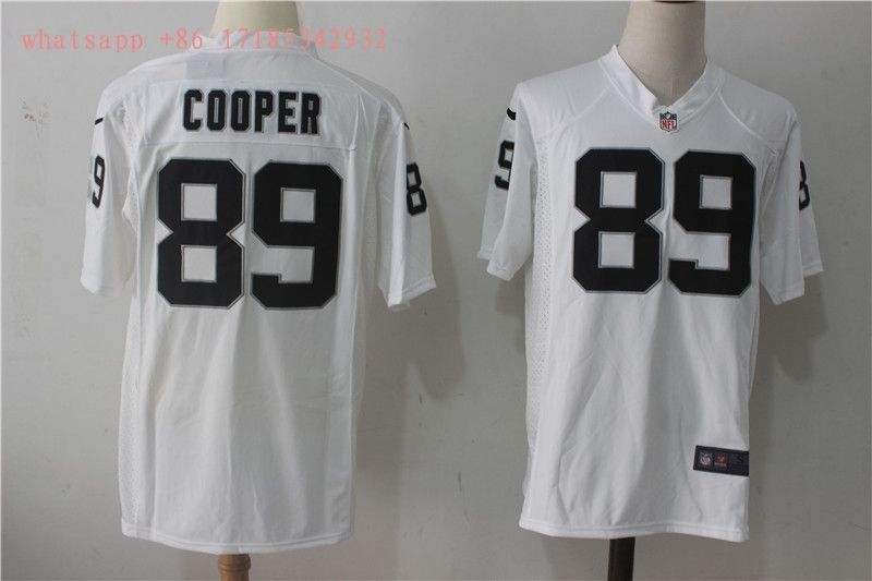 Las Vegas Raiders Earl Cooper #89 Nfl White Jersey Jersey