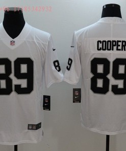 Las Vegas Raiders Earl Cooper #89 Nfl White Jersey Jersey