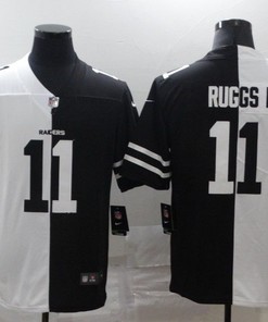 Las Vegas Raiders Henry Ruggs Iii #11 Nfl 2020 Black And White Jersey