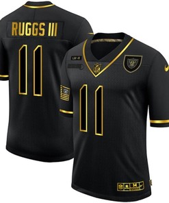 Las Vegas Raiders Henry Ruggs Iii #11 Nfl 2020 Black Jersey