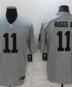 Las Vegas Raiders Henry Ruggs Iii #11 Nfl 2020 Grey Jersey