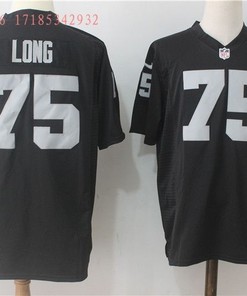 Las Vegas Raiders Howie Long #75 Nfl Black Jersey Jersey