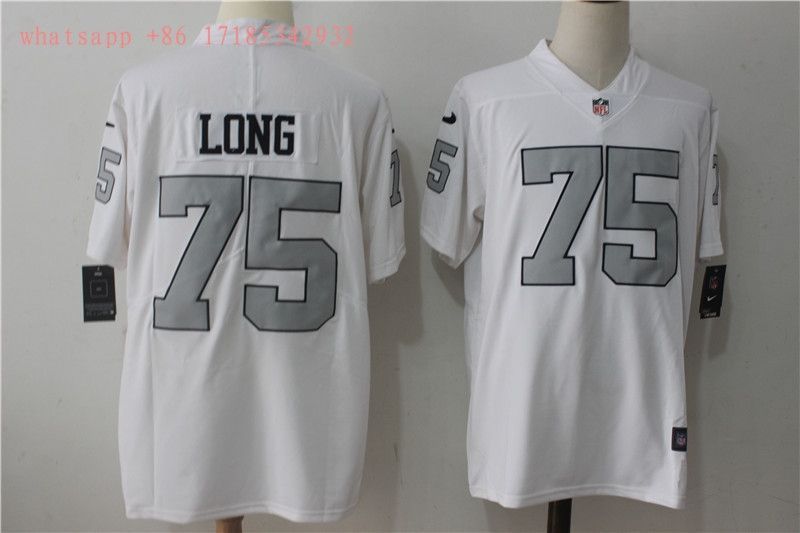 Las Vegas Raiders Howie Long #75 Nfl White Jersey Jersey