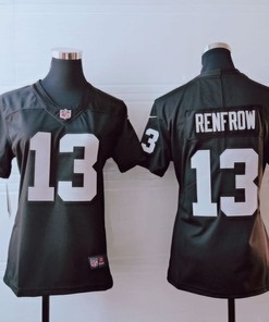 Las Vegas Raiders Hunter Renfrow #13 Nfl 2020 Black Womens Jersey