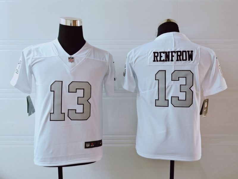 Las Vegas Raiders Hunter Renfrow #13 Nfl 2020 White Jersey