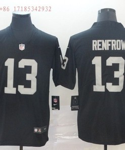 Las Vegas Raiders Hunter Renfrow #13 Nfl Black Jersey Jersey