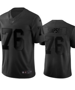 Las Vegas Raiders John Simpson Black City Edition Vapor Limited Jersey