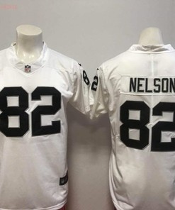 Las Vegas Raiders Jordy Nelson #82 Nfl White Jersey Jersey
