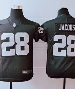 Las Vegas Raiders Josh Jacobs #28 Nfl 2020 Brown Jersey