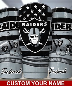 Las Vegas Raiders Limited Edition Custom Name Tumbler - Personalized Gift, Collector's Item