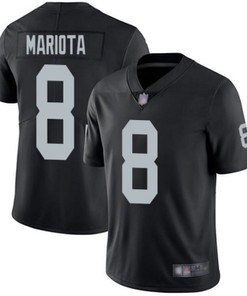 Las Vegas Raiders Marcus Mariota #8 Nfl 2020 Black Jersey