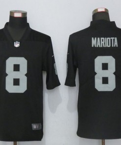 Las Vegas Raiders Marcus Mariota #8 Nfl Black Jersey Jersey
