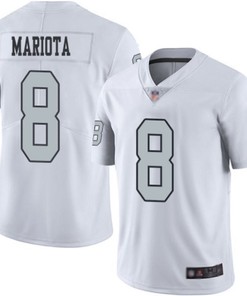 Las Vegas Raiders Marcus Mariota #8 Nfl White Jersey Jersey