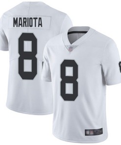 Las Vegas Raiders Marcus Mariota #8 Nfl White Jersey Jersey