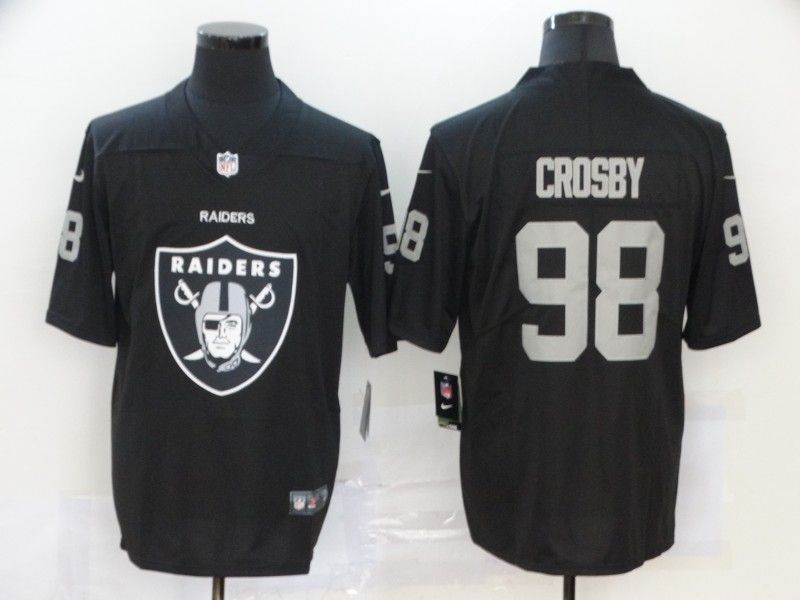 Las Vegas Raiders Maxx Crosby #98 Nfl 2020 Black Jersey