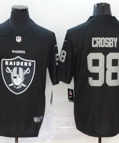 Las Vegas Raiders Maxx Crosby #98 Nfl 2020 Black Jersey