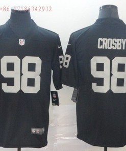 Las Vegas Raiders Maxx Crosby #98 Nfl Black Jersey Jersey