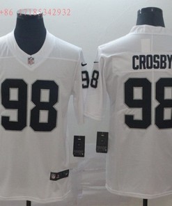 Las Vegas Raiders Maxx Crosby #98 Nfl White Jersey Jersey