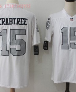 Las Vegas Raiders Michael Crabtree #15 Nfl White Jersey Jersey