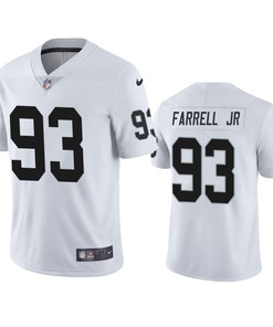 Las Vegas Raiders Neil Farrell Jr. 93 White Vapor Limited Jersey