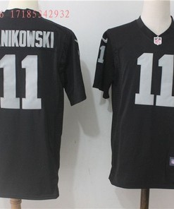 Las Vegas Raiders Sebastian Janikowski #11 Nfl Black Jersey Jersey