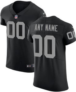 Las Vegas Raiders Vapor Untouchable Custom Elite Jersey Black Custom Jerseys Nfl