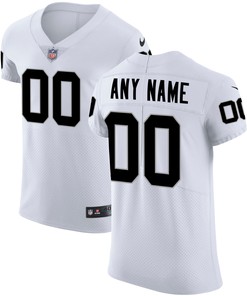 Las Vegas Raiders Vapor Untouchable Custom Elite Jersey - White Custom Jerseys Nfl