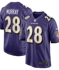 Latavius Murray Baltimore Ravens Game Jersey - Purple Nfl