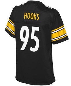 Lavon Hooks Pittsburgh Steelers Nfl Pro Line Womens Player Jersey - Black