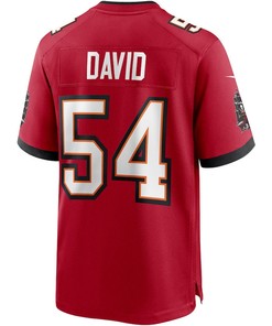 Lavonte David 54 Tampa Bay Buccaneers Player Game Jersey - Red
