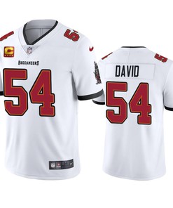 Lavonte David 54 Tampa Bay Buccaneers White Vapor Limited Jersey