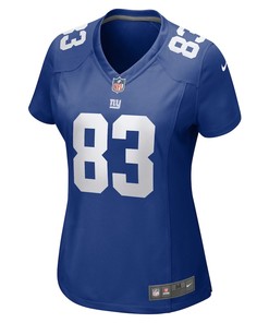 Lawrence Cager 83 New York Giants Women's Home Game Player Jersey - Royal