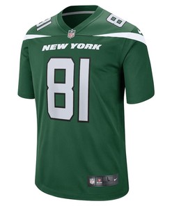 Lawrence Cager New York Jets Team Game Player Jersey - Gotham Green
