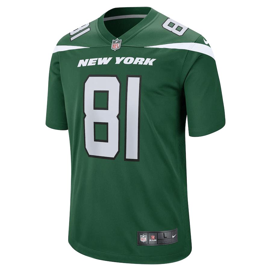 Lawrence Cager New York Jets Team Game Player Jersey - Gotham Green