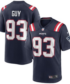 Lawrence Guy New England Patriots Game Jersey - Navy Nfl