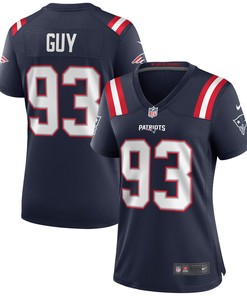 Lawrence Guy New England Patriots Womens Game Jersey - Navy Nfl