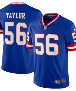 Lawrence Taylor 56 New York Giants Classic Vapor Limited Player Jersey - Royal